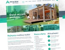 APFARM — strona firmowa, realizacja web-pc.pl
